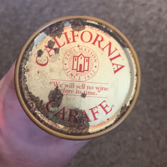 Embossed Paul Masson Since 1852 Glass Wine Bottle - Picture 4 of 7